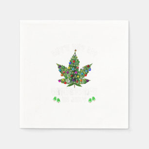 Lasst uns Weihnachten im Juli Weihnachtsbaum bekom Serviette