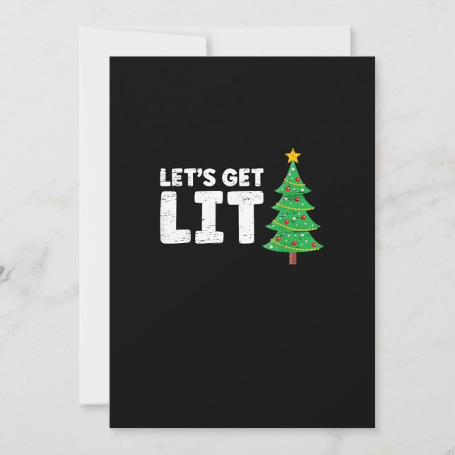 Lasst uns Weihnachten trinken. (Vorderseite)
