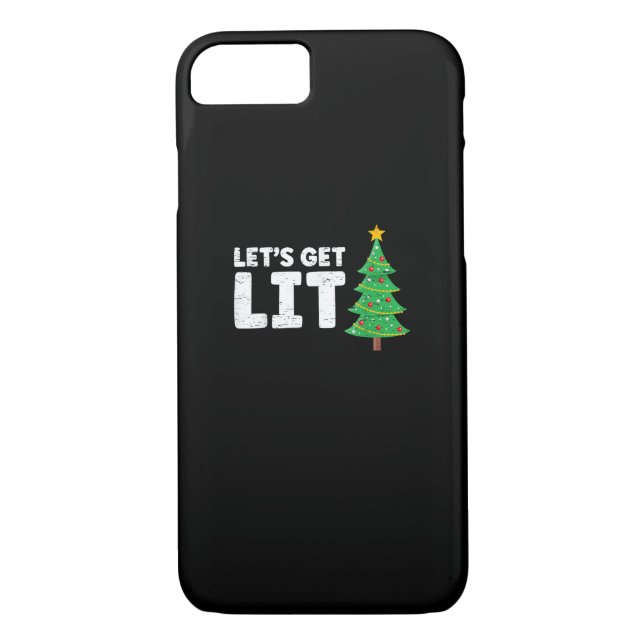 Lasst uns Weihnachten trinken. Case-Mate iPhone Hülle (Rückseite)