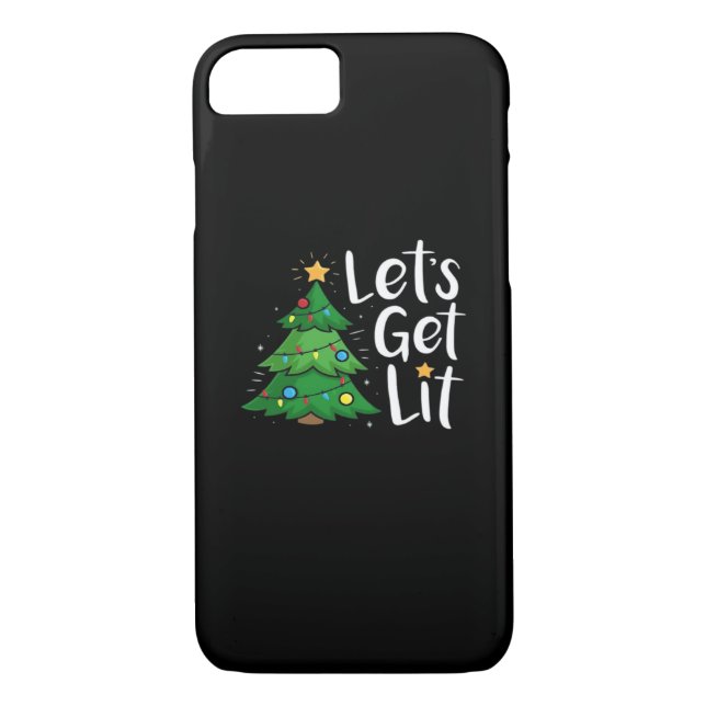 Lasst uns Weihnachtsbaumleuchten Funny Classic seh Case-Mate iPhone Hülle (Rückseite)