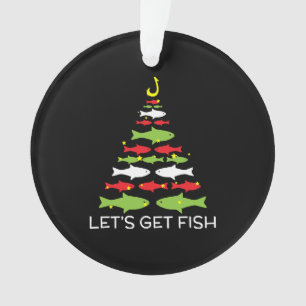Lasst uns Weihnachtsdesign für den 25. Dezember be Ornament