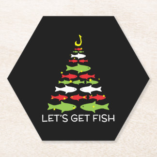 Lasst uns Weihnachtsdesign für den 25. Dezember be Untersetzer