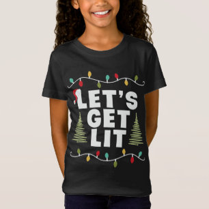 Lasst uns Weihnachtsleuchten Weihnachtsbaum bekomm T-Shirt