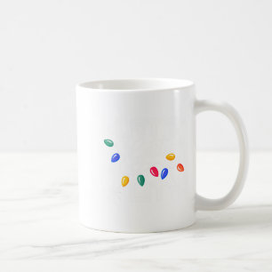 Lasst uns Weihnachtslichter anzünden Kaffeetasse