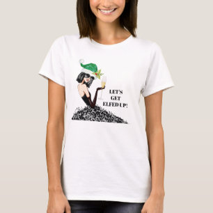 Lasst uns Weihnachtsmädchen nachts erledigen T-Shirt