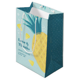 Lasst uns wie ein Ananas Party machen Mittlere Geschenktüte