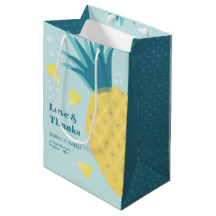 Lasst uns wie ein Ananas Party machen Mittlere Geschenktüte