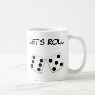 Lasst uns Würfel Tasse