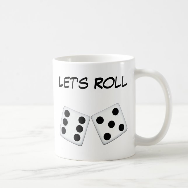 Lasst uns Würfel Tasse (Rechts)