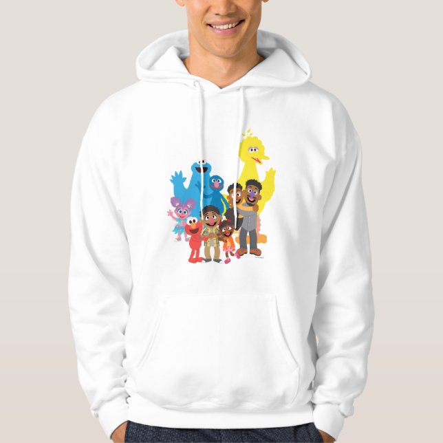 Lasst uns zusammenkommen hoodie (Vorderseite)