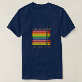 Lasst uns zusammenleben (Krebse) - Ein MisterP-Shi T-Shirt