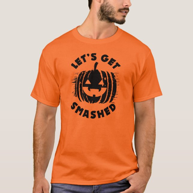 Lasst uns zusammenstoßen | Funny Drink Quote Hallo T-Shirt (Vorderseite)