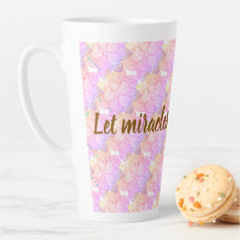 Lasst Wunder mit uns geschehen - Inspirierende Blu Milchtasse
