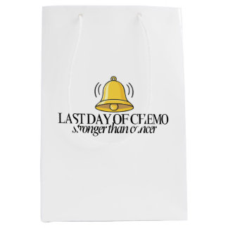 Last Day of Chemo Gift Bag Mittlere Geschenktüte