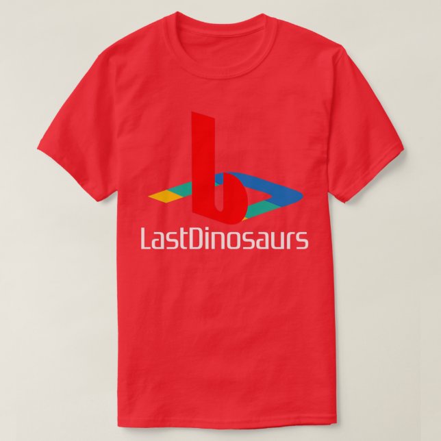Last Dinosaurs Merch Play Shirt (Design vorne)