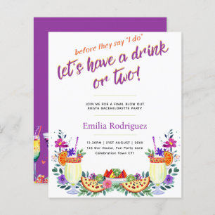 Last Flying Fiesta Cocktails Tacos Bachelorette