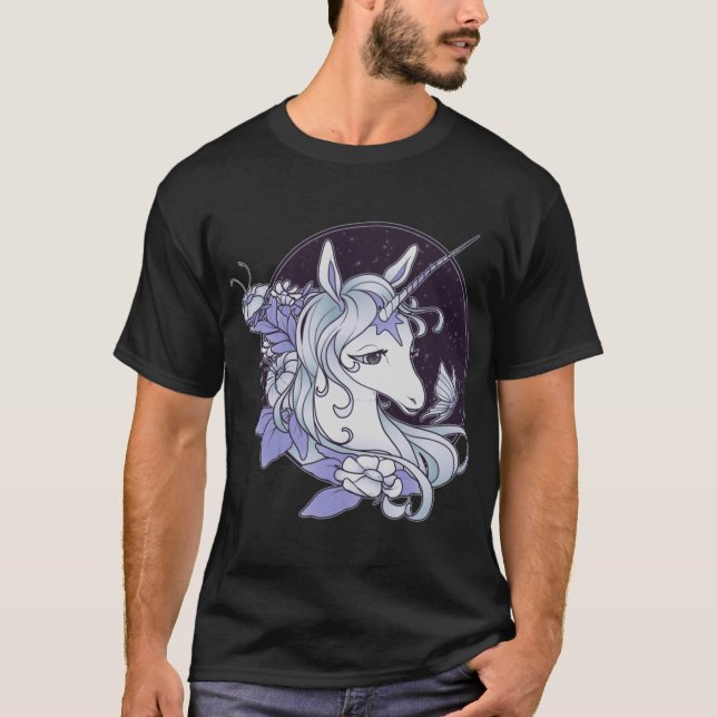 Last in the Night retro T-Shirt (Vorderseite)