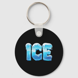 Last Minute für Eis und Feuerlöscher Schlüsselanhänger