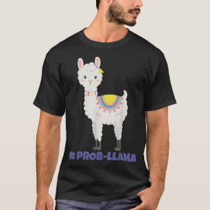 Last Minute Hanukkah No Prob Llama Alpaca Liebhabe T-Shirt
