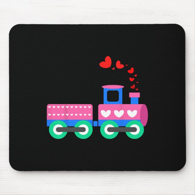 Last of Liebe Train Valentine Day - Train Operator Mousepad (Vorne)