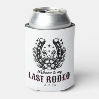 last rodeo western bachelorette party custom name dosenkühler