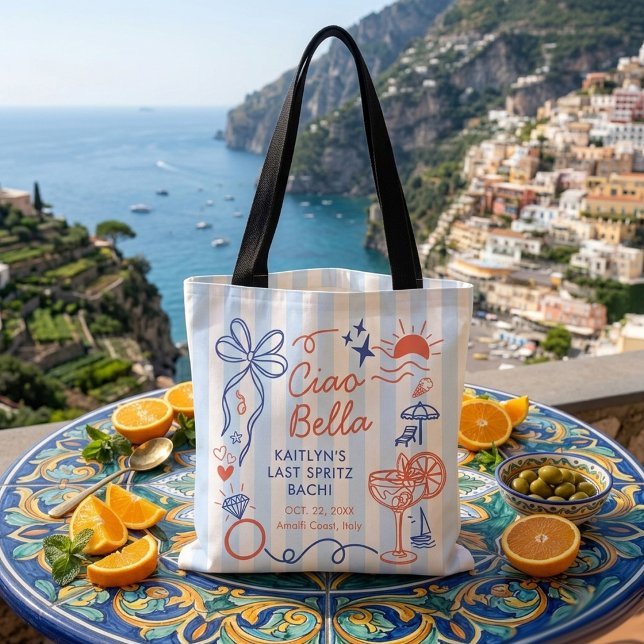 Last Spritz Amalfi Coast Bachelorette Party Tasche (Von Creator hochgeladen)
