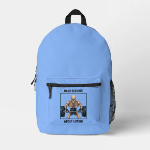 Lastheber Skelettsack Bedruckter Rucksack