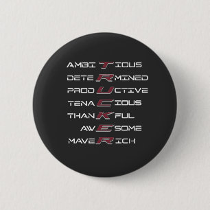 Lastkraftwagen Akrostische Berufliche Merkmale Stä Button