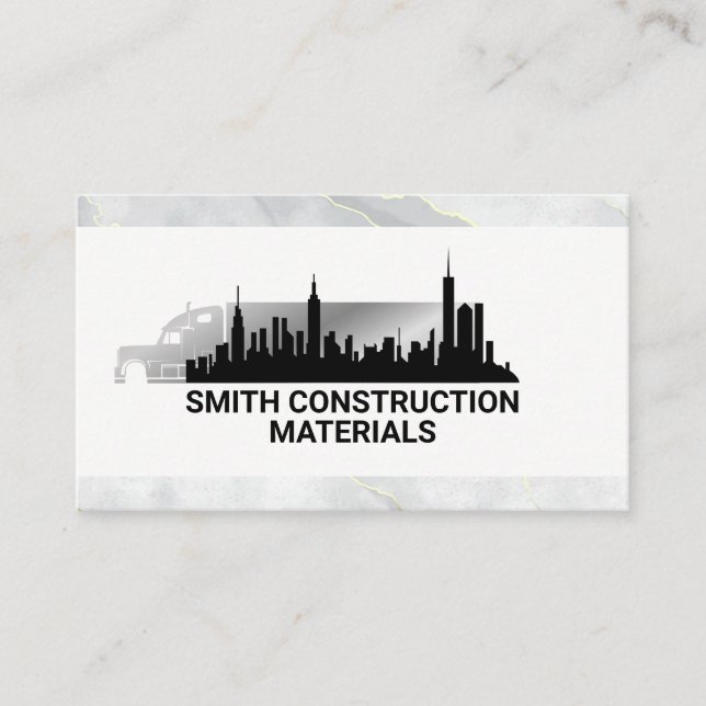 Lastkraftwagen | Bau | Property Dev Visitenkarte (Vorderseite)