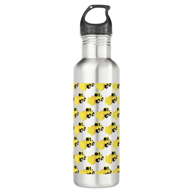Lastkraftwagen für den Frontladerbau Edelstahlflasche (Vorderseite)