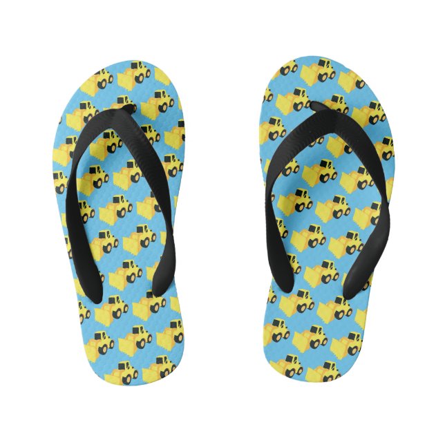 Lastkraftwagen für den Frontladerbau Kinderbadesandalen (Fußbett)