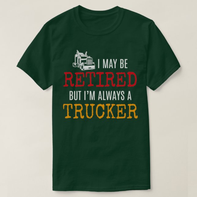 Lastkraftwagen T-Shirt (Design vorne)