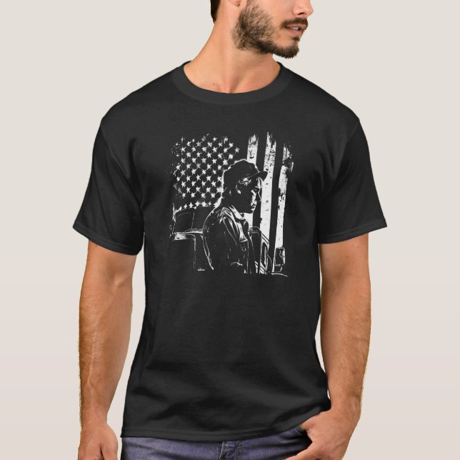 Lastkraftwagenfahrer American Big Rigs Diesel Truc T-Shirt (Vorderseite)