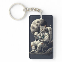 L'astronaute Chat ayant une coupe de café