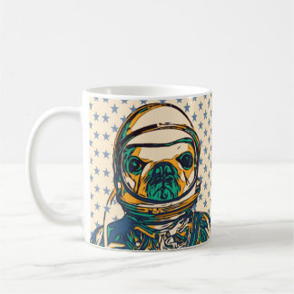 L'astronaute français Bulldog Mug