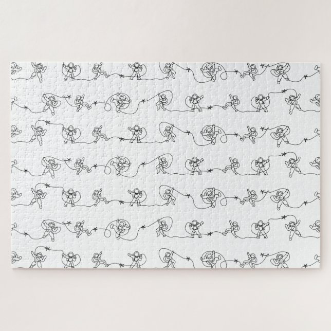 L'astronaute Jigsaw Puzzle (Horizontal)