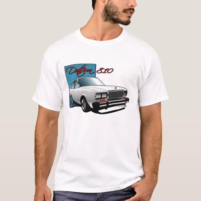 Lastwagen Datsuns 810 T-Shirt (Vorderseite)