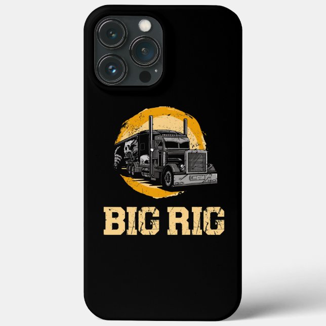 Lastwagenfahrer Vintag Big Rig  Case-Mate iPhone Hülle (Rückseite)