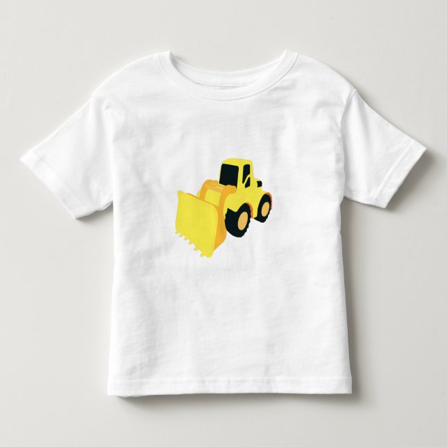 Lastzug für den vorderen Ende des Ladegeräts Kleinkind T-shirt (Vorderseite)