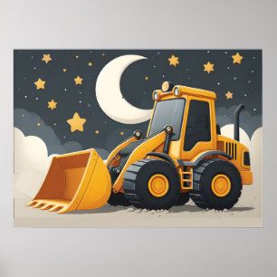 Lastzug für den vorderen Ende des Ladegeräts Poster