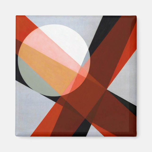 Laszlo Moholy Nagy Moon Beams Magnet (Vorne)
