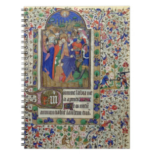 Lat 1156 f.133 der Kuss von Judas, von den Stunden Notizblock