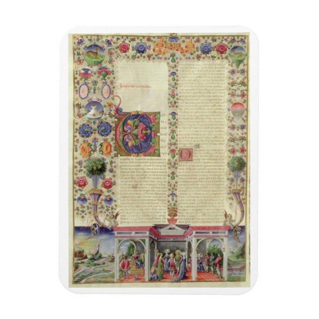 Lat 422 VolI fol.280v Der Anfang des Buches Magnet (Vertikal)