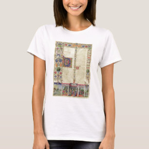 Lat 422 VolI fol.280v der Anfang des Buches von T-Shirt