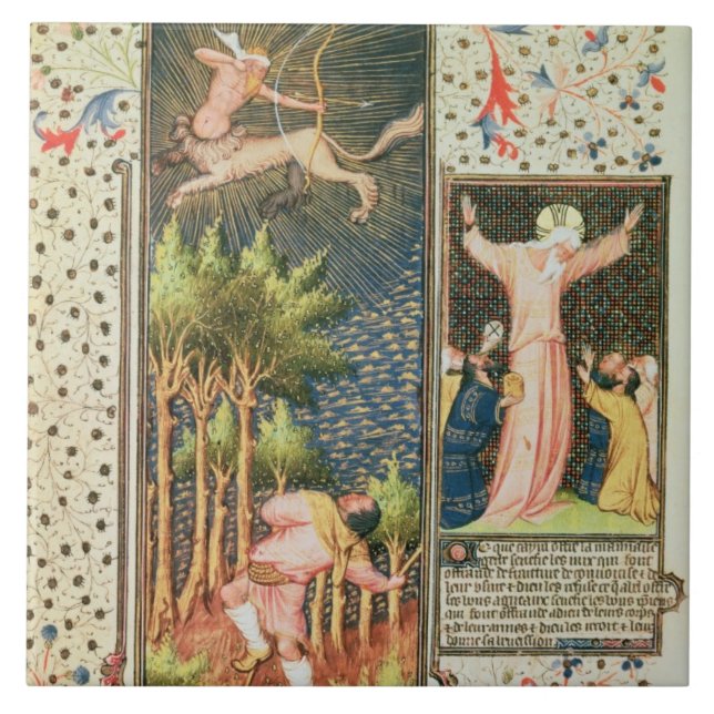 Lat 9471 f.16r November, vom Grandes Heures d Fliese (Vorderseite)