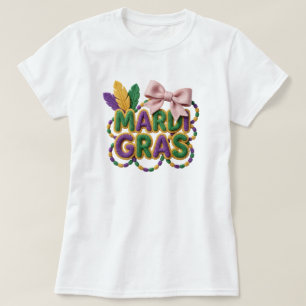 Latch-Haken-Garn Mardi Gras, Faux-Garn Mardi Gras T-Shirt