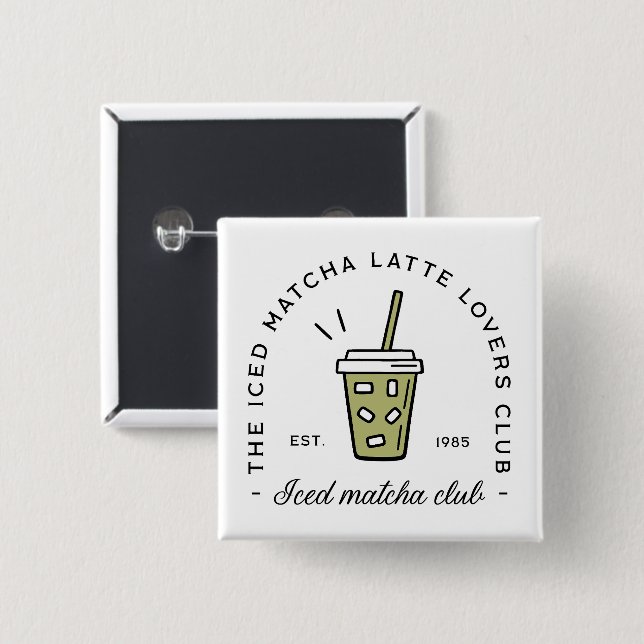 Latcha Iced Liebhaber Club Button (Vorne & Hinten)