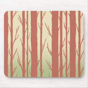 Late Autumn Woods Mousepad