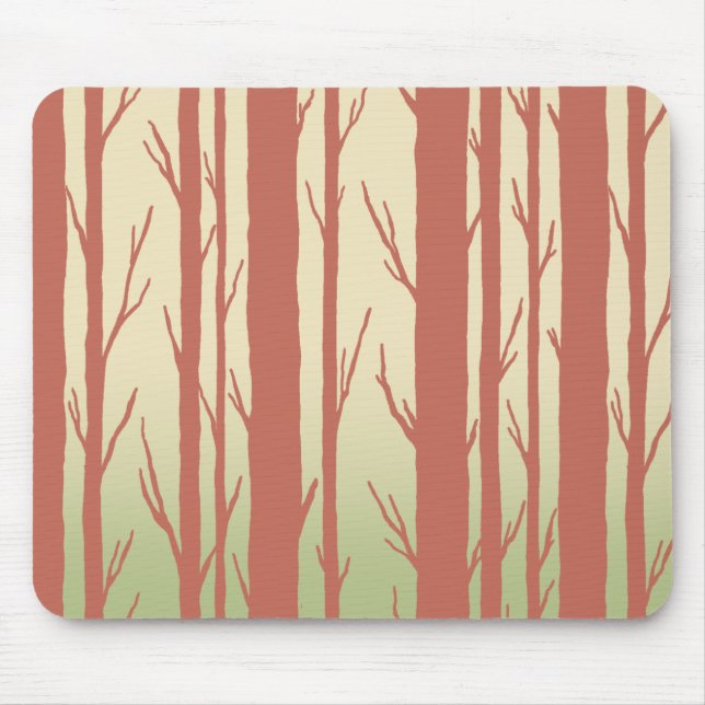 Late Autumn Woods Mousepad (Vorne)