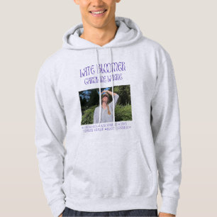 Late Bloomer Pullover-Sweatshirt Hoodie